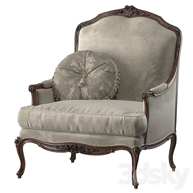 SOFA ĐƠN CỔ ĐIỂN LOUIS 15